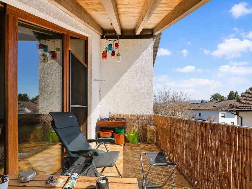 Geschützte Loggia